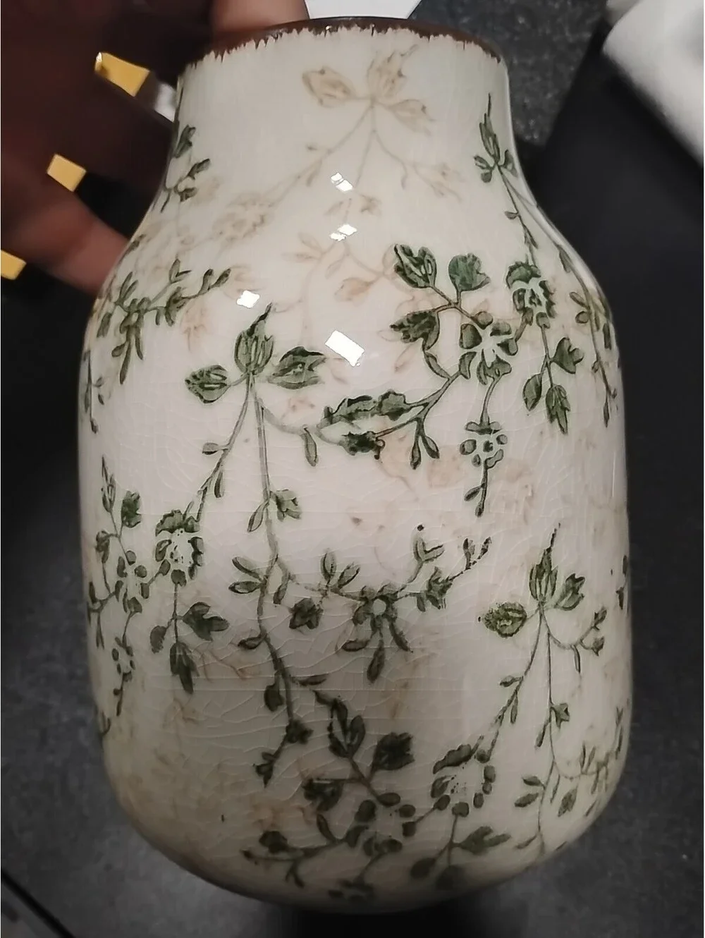 Flower Vase Small Retro Ceramic Vase